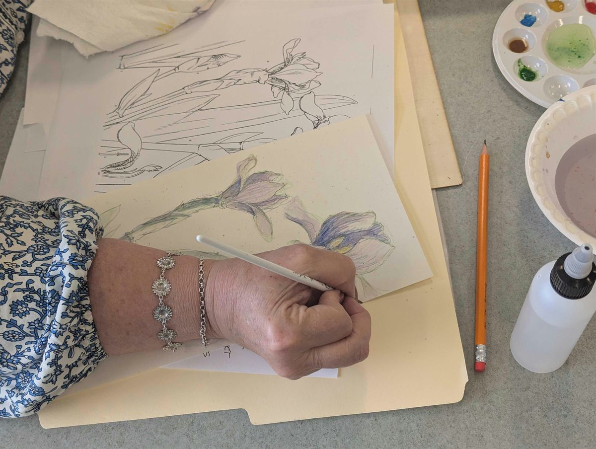 Botanical Art Guided Studio Time with Camille, 14 October | Event in Asheville | AllEvents