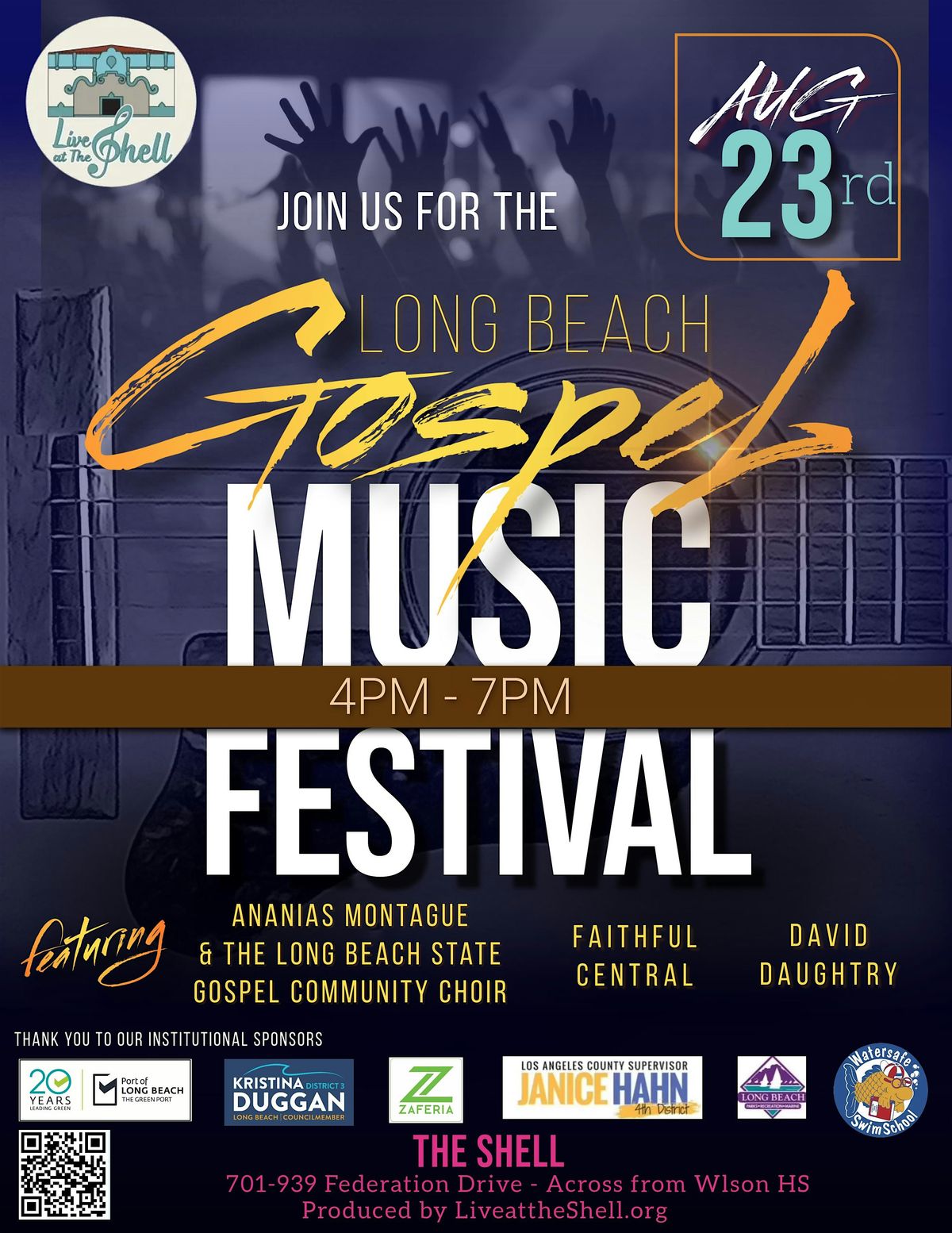 Long Beach Gospel Music Festival - Live at The Shell, 23 August | Event in Long Beach | AllEvents