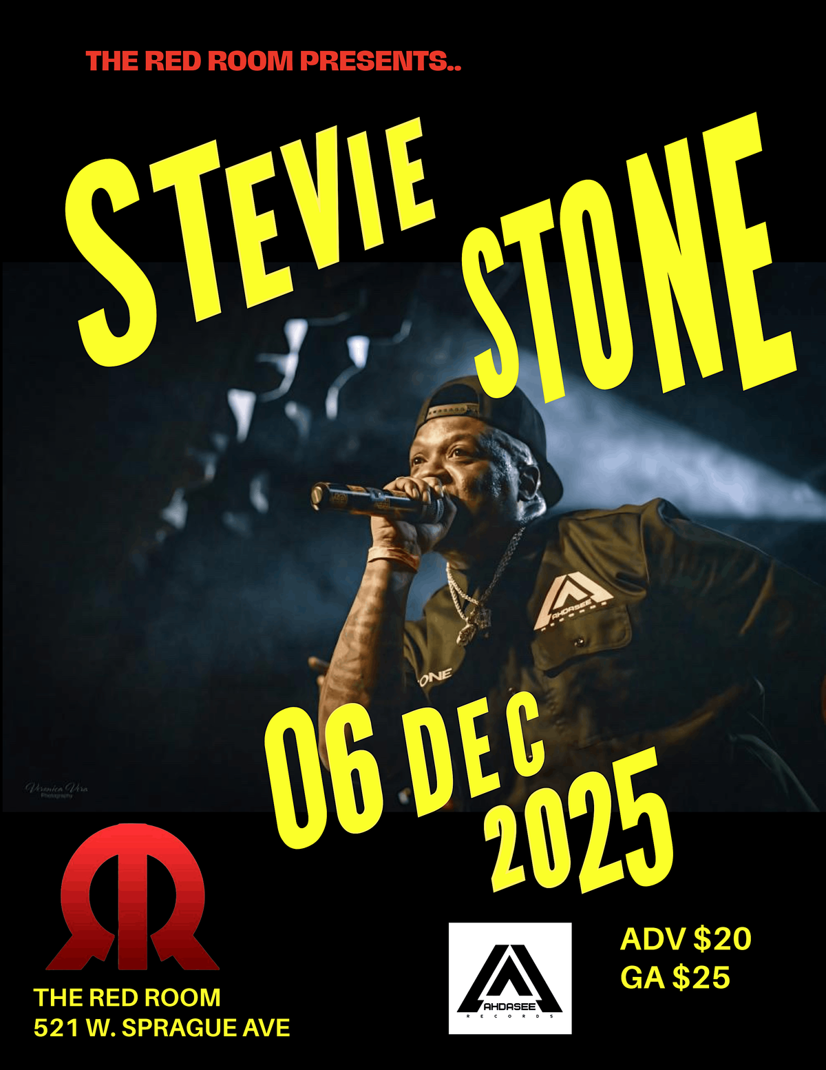 Stevie Stone at the Red Room, 6 December | Event in Spokane | AllEvents