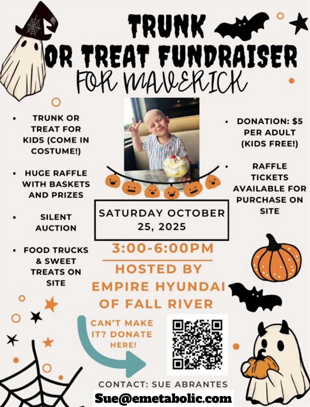 Trunk or Treat Fundraiser Magic for Maverick, 25 October | Event in Fall River | AllEvents