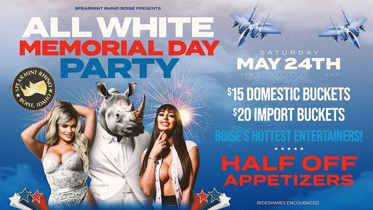All White Memorial Day Party, 24 May | Event in Boise | AllEvents