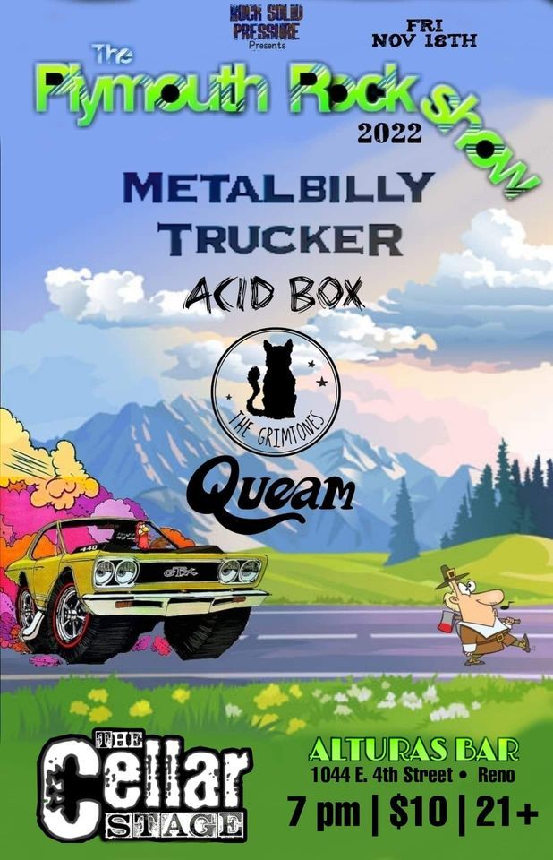 The Plymouth Rockshow 2022 w/ Metalbilly Trucker, Acid Box, The