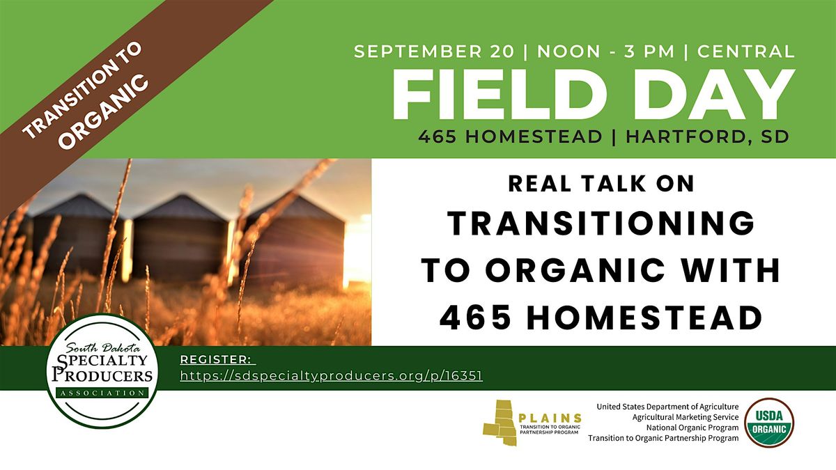 Transitioning to Organic with 465 Homestead, 20 September | Event in Hartford | AllEvents