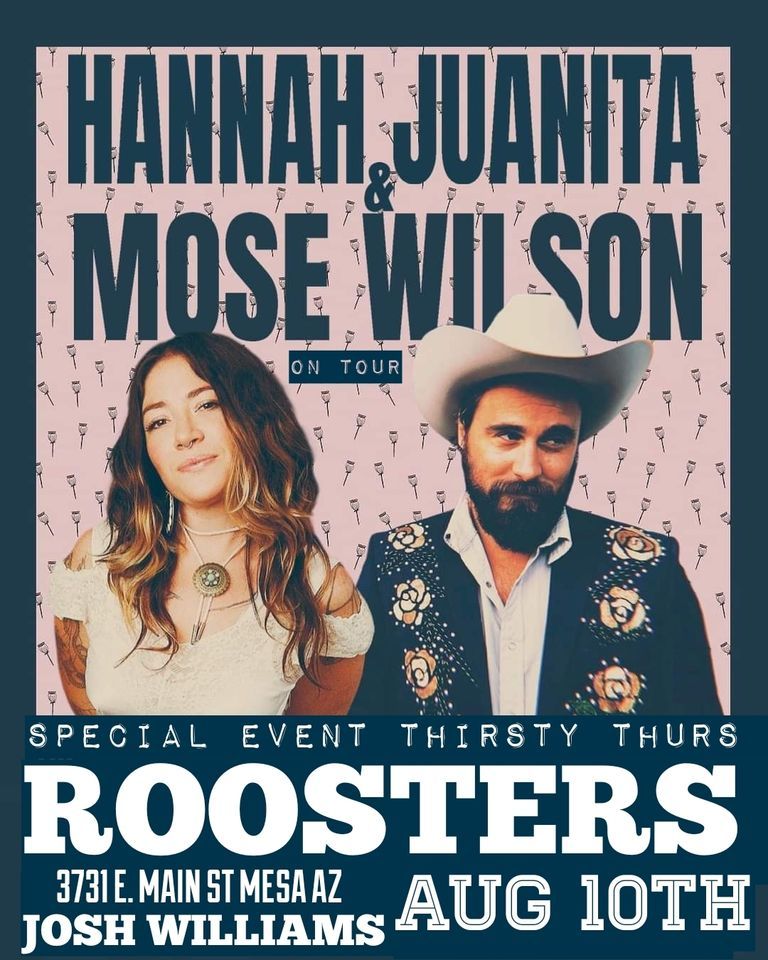 HANNAH JUANITA & MOSE WILSON ROOSTERS , Roosters Country, Mesa