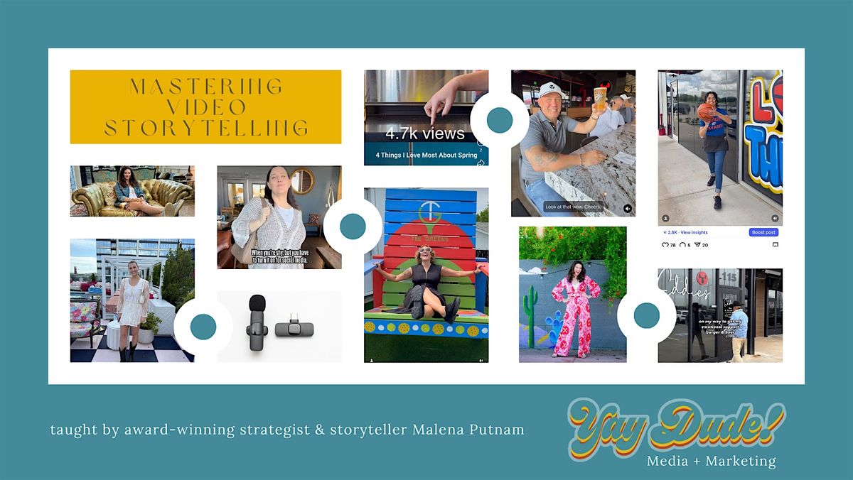 Mastering Video Storytelling for Reels - Norman, 20 October | Event in Norman | AllEvents