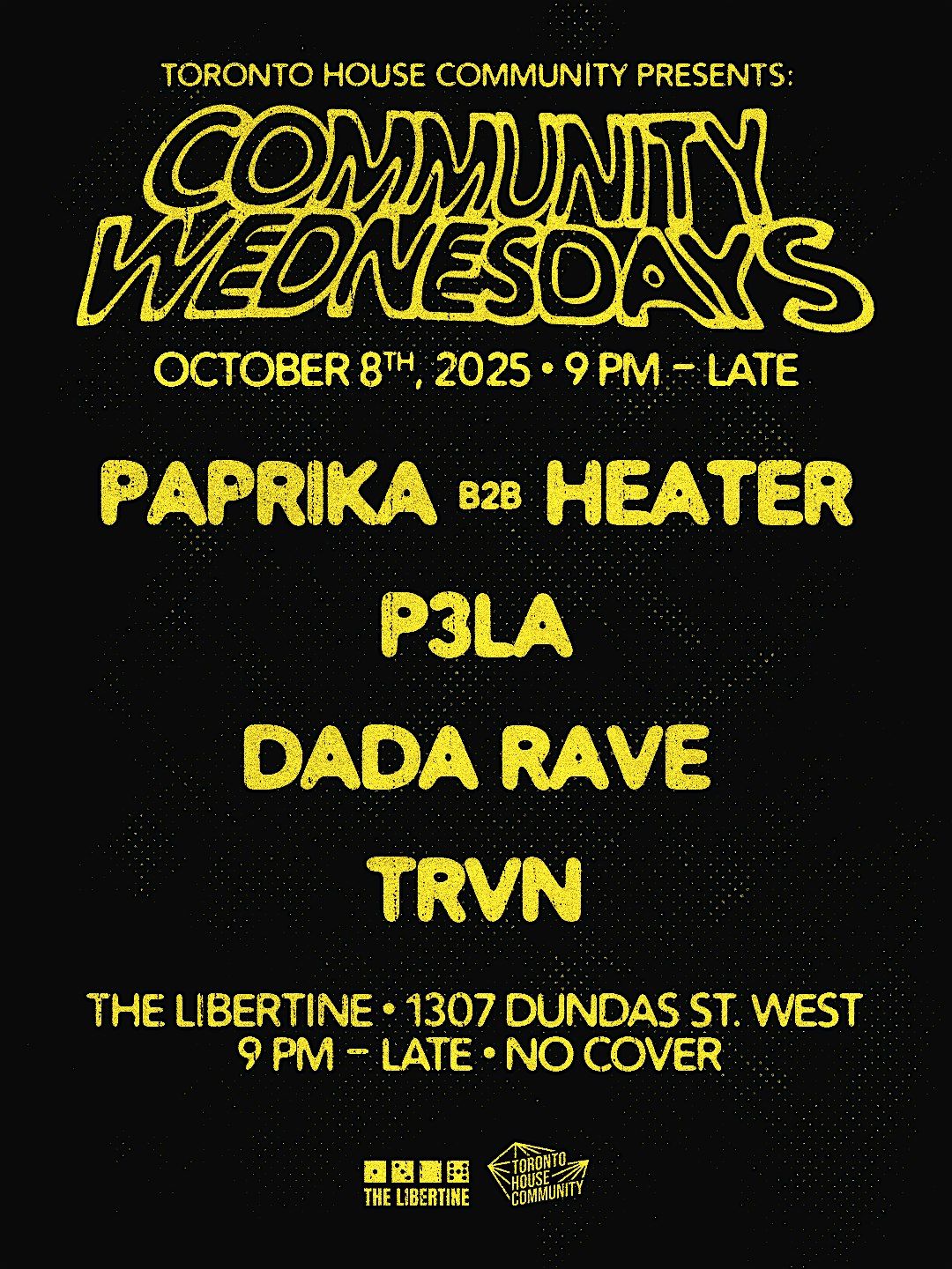 Community Wednesdays - Oct 8 (Weekly-No Cover) | Event in Toronto | AllEvents