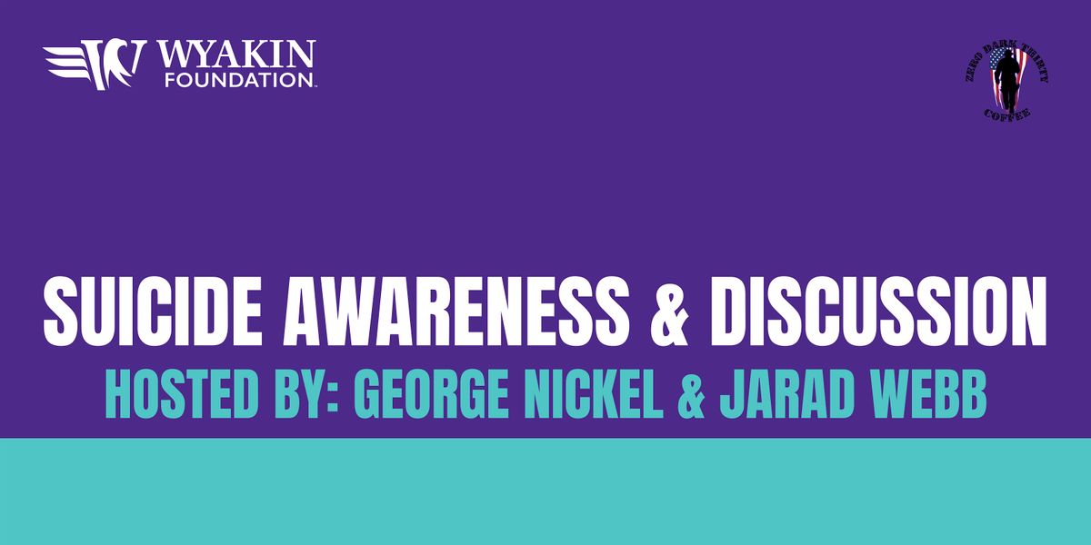 Suicide Awareness & Discussion | Get Tickets or Join Online, 9 September | Event in Garden City | AllEvents