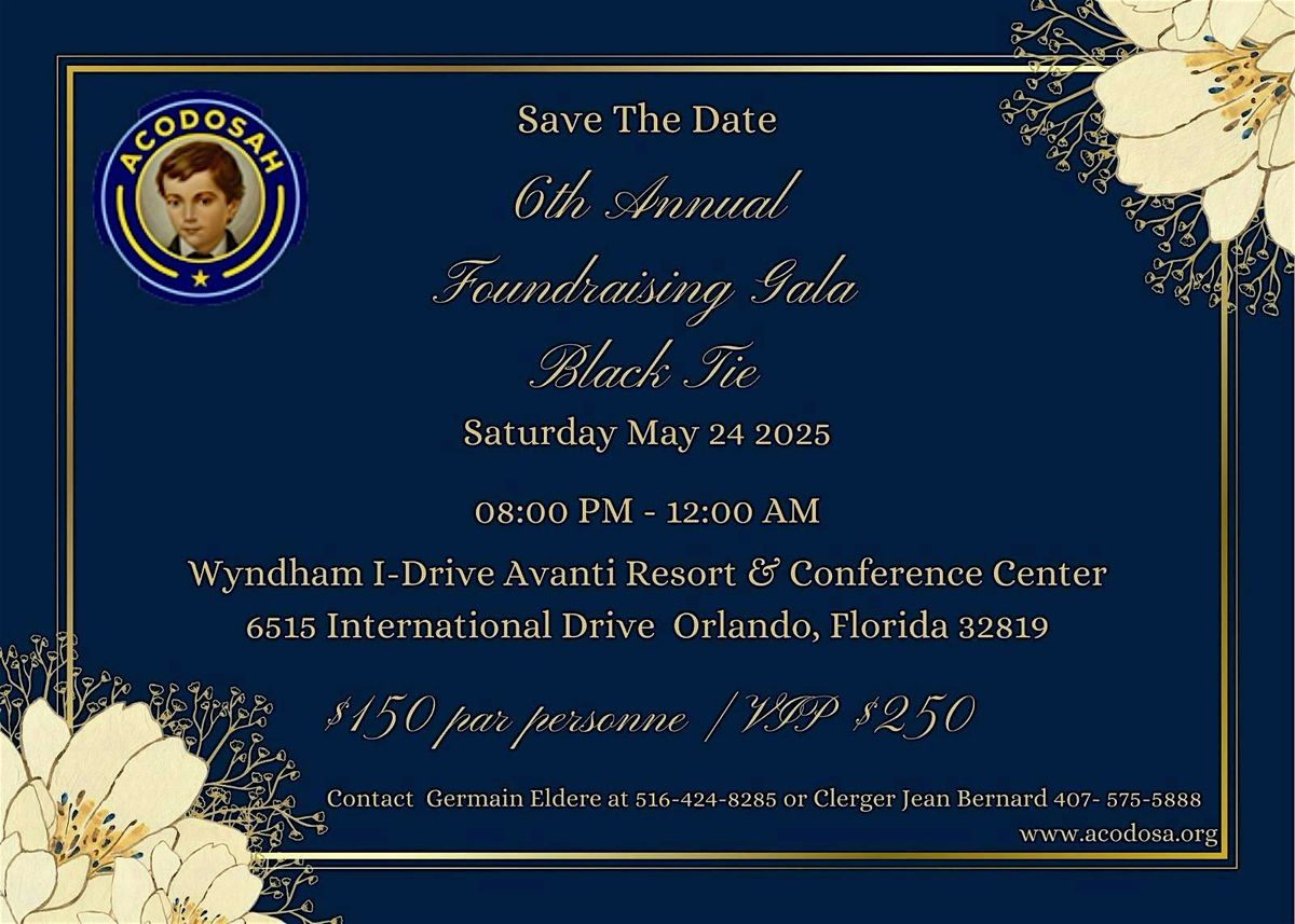 ACODOSAH’s 6th Annual fundraising gala. | Event in Orlando | AllEvents