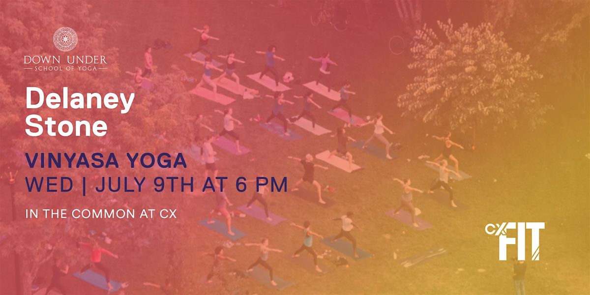 CX Fit - Vinyasa Yoga with Down Under Yoga, 9 July | Event in Cambridge | AllEvents