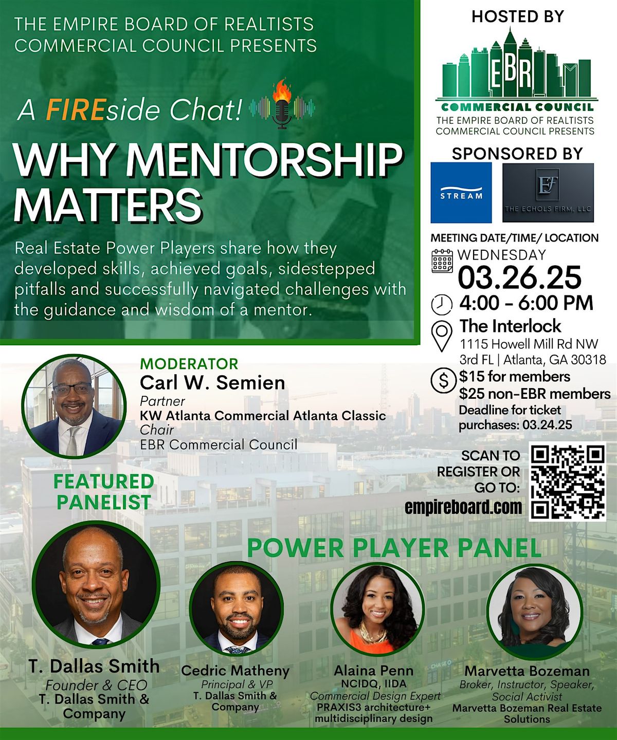 Fireside Chat - Why Mentorship Matters - Atlanta | Event in Atlanta | AllEvents