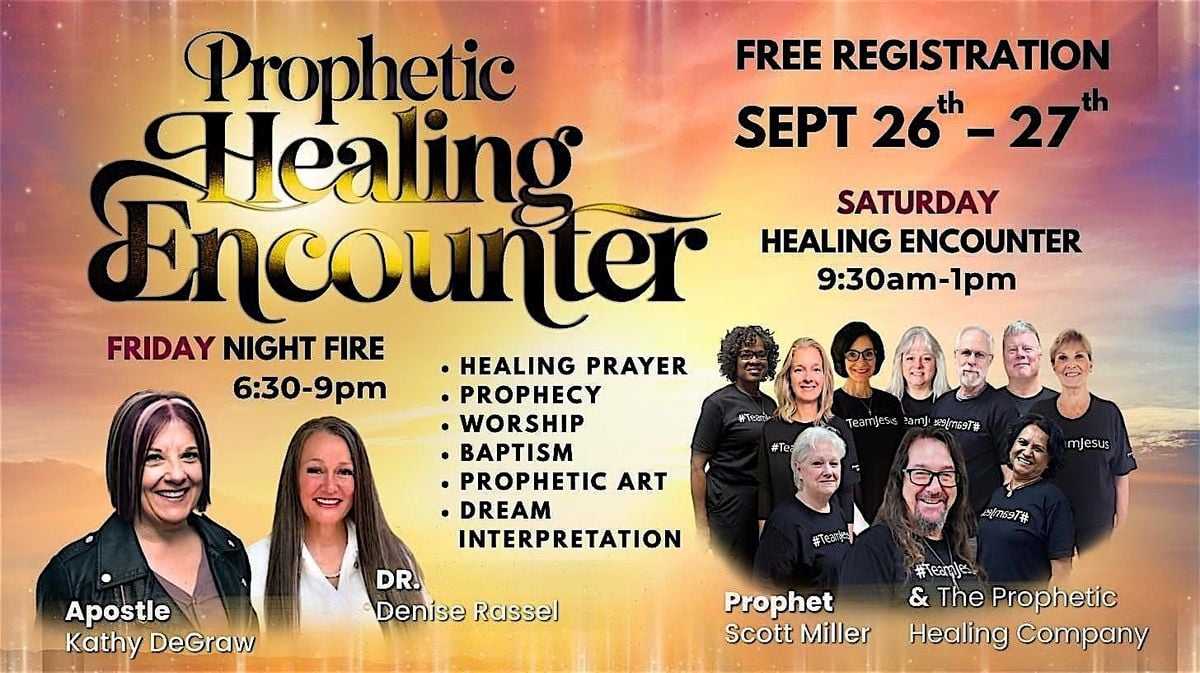PROPHETIC HEALING ENCOUNTER, 26 September | Event in Lansing | AllEvents