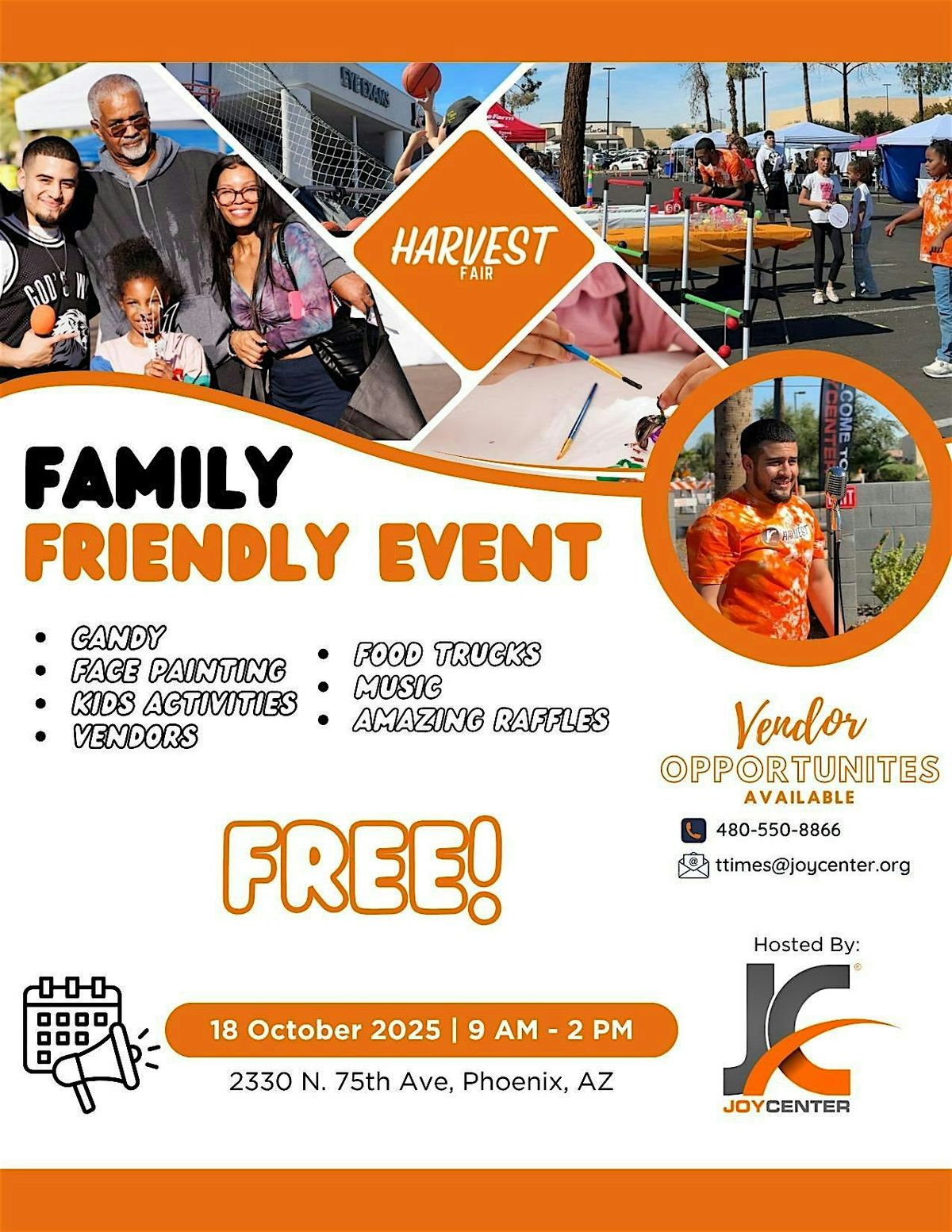 JC Harvest Fair 2025, 18 October | Event in Phoenix | AllEvents