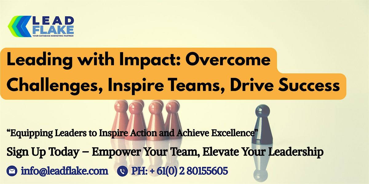 Essentials of Leadership Mastery Workshop in Auckland, 17 July | Event in Auckland | AllEvents