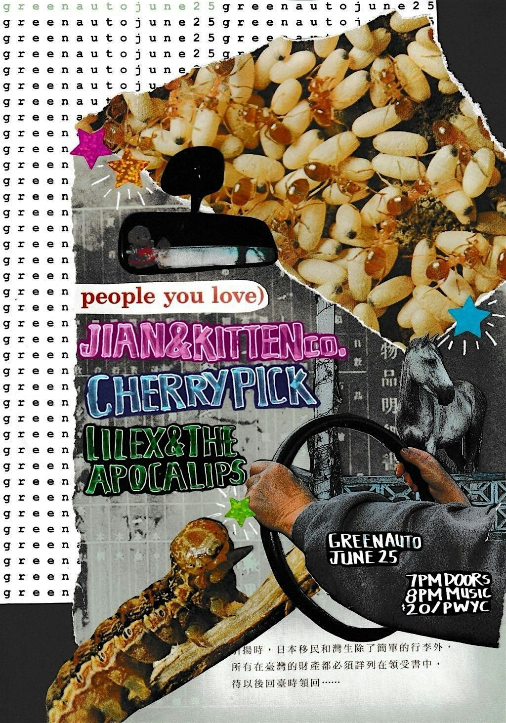 Jian & Kitten Co.,Cherry Pick, Lilex & The Apocalips | Event in Vancouver | AllEvents