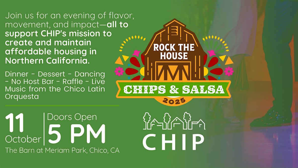 Rock the House 2025: CHIPS & Salsa, 11 October | Event in Chico | AllEvents