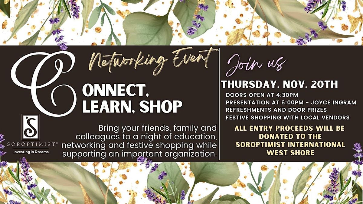 Connect, Learn & Shop - Women Networking Event, 20 November | Event in Victoria | AllEvents