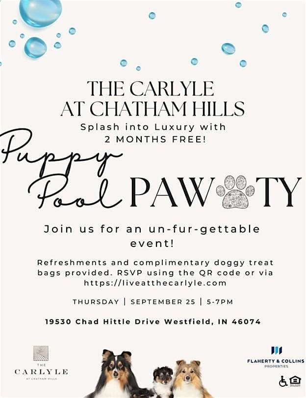 Puppy Pool Paw-ty, 25 September | Event in Westfield | AllEvents