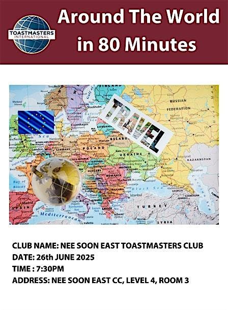 Around The World in 80 Minutes, 26 June | Event in Singapore | AllEvents