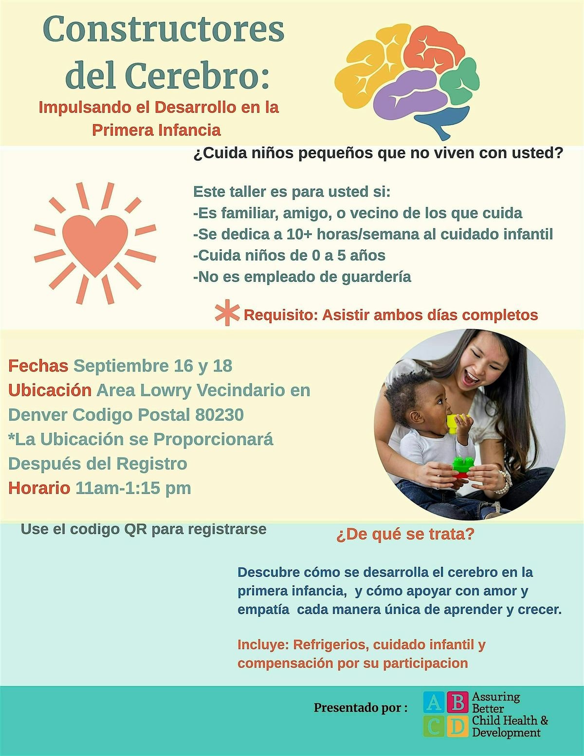 Constructores  del Cerebro: Impulsando el Desarrollo  en la Primera Infanci | Event in Denver | AllEvents
