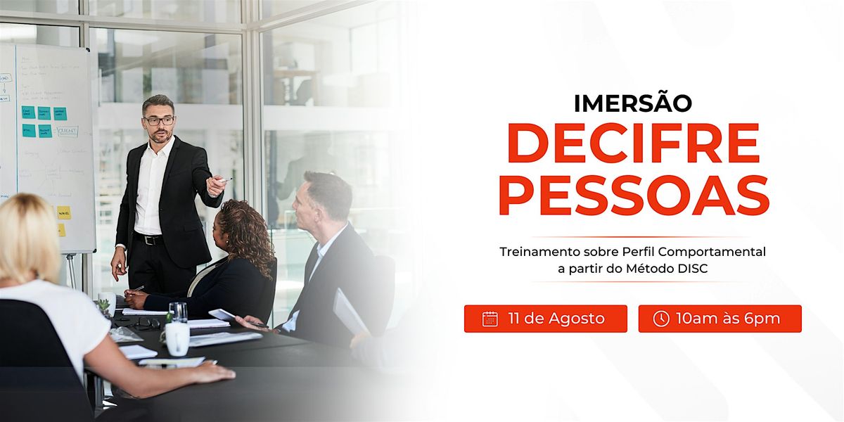 Imersão Decifre Pessoas, 11 August | Event in Orlando | AllEvents