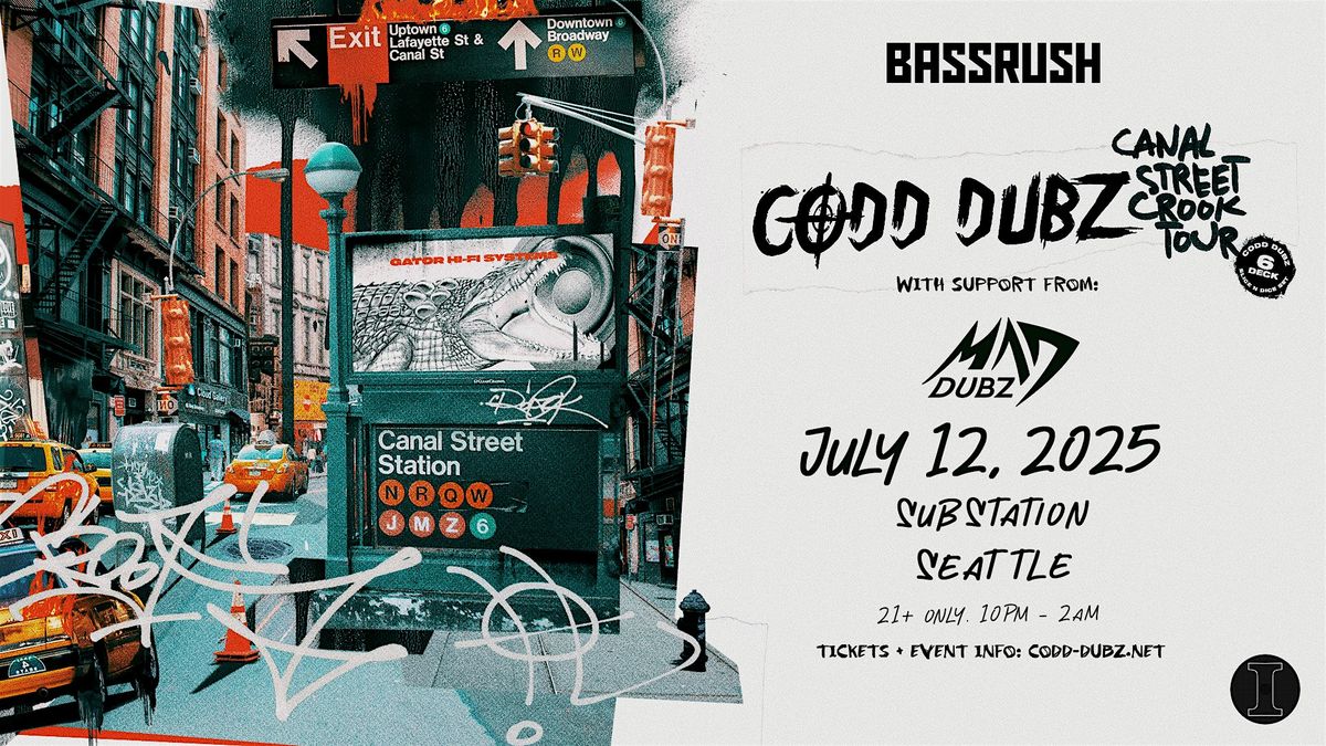 Codd Dubz' Canal Street Crook Tour, 12 July | Event in Seattle | AllEvents