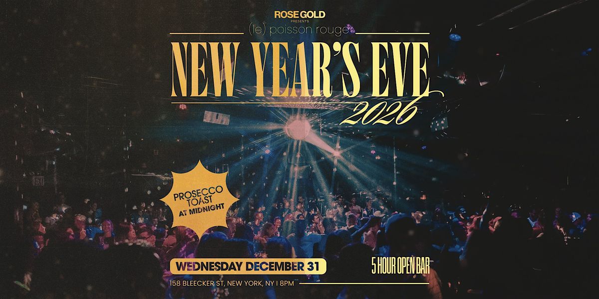 New Years Eve 2026 @ LPR, 31 December | Event in New York | AllEvents