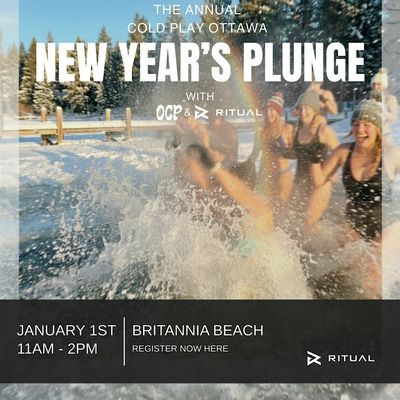 Cold Play Ottawa x OCP x Ritual Recovery logo