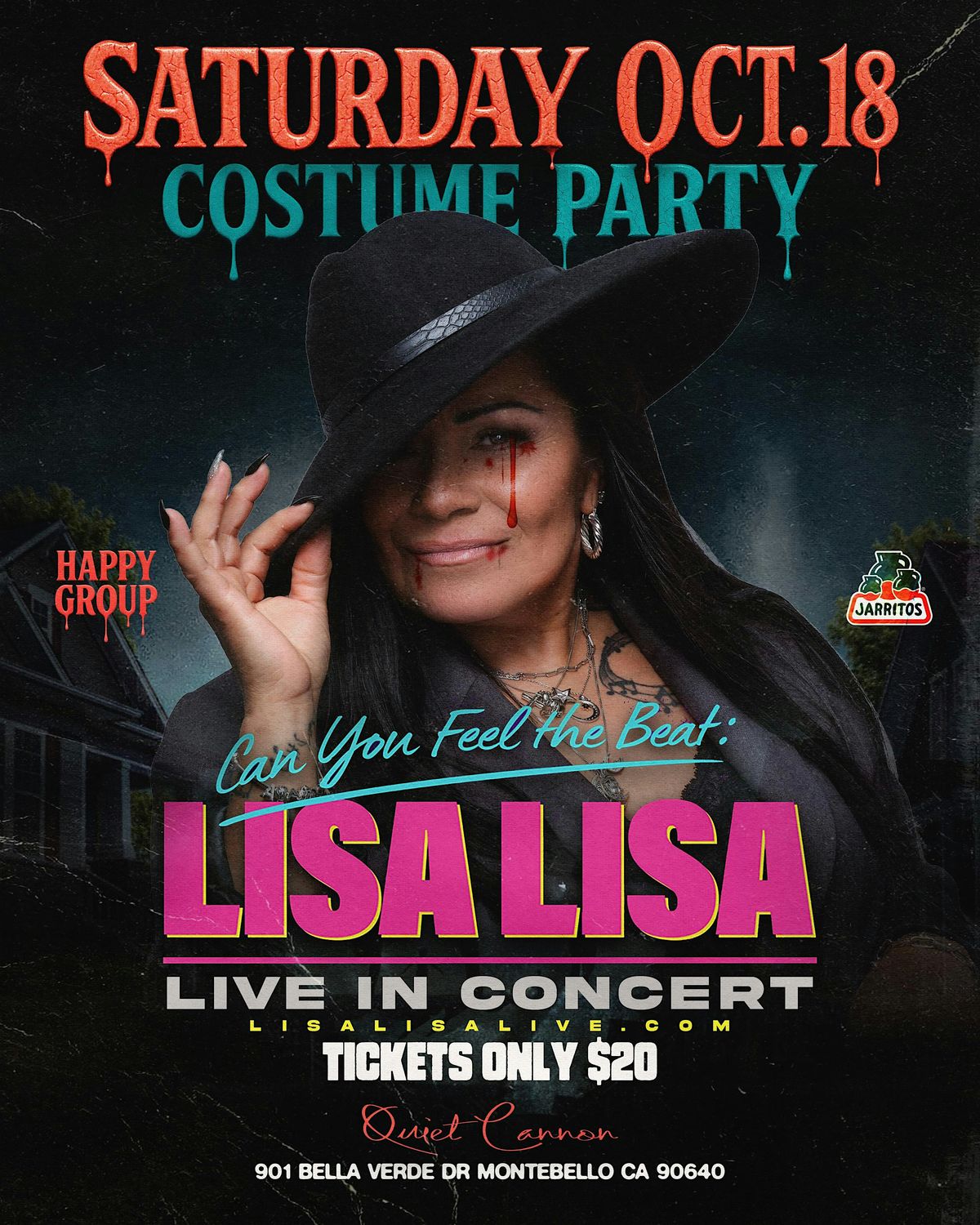 LISA LISA Live in Concert  |  Halloween Costume Party, 18 October | Event in Montebello | AllEvents