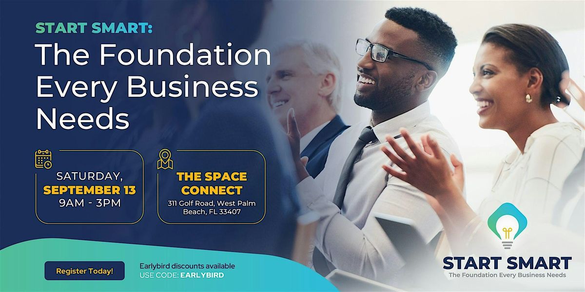 Start Smart: The Foundation Every Business Needs, 13 September | Event in West Palm Beach | AllEvents