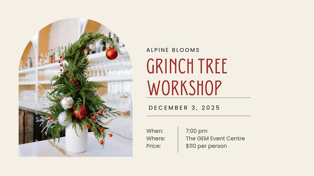 Grinch Tree Workshop, 3 December | Event in Harvie Heights | AllEvents