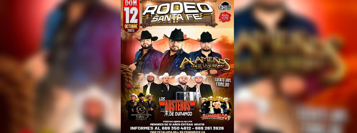 ALAMEÑOS DE LA SIERRA, LOS AUSTEROS DE DURANGO  Y MAS, 12 October | Event in Penngrove | AllEvents