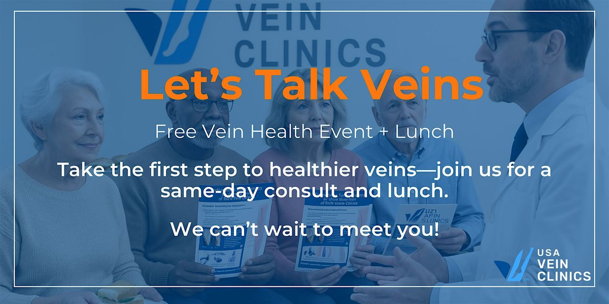 Let's Talk Veins Naperville | Free Vein Health Event + Lunch, 24 September | Event in Naperville | AllEvents