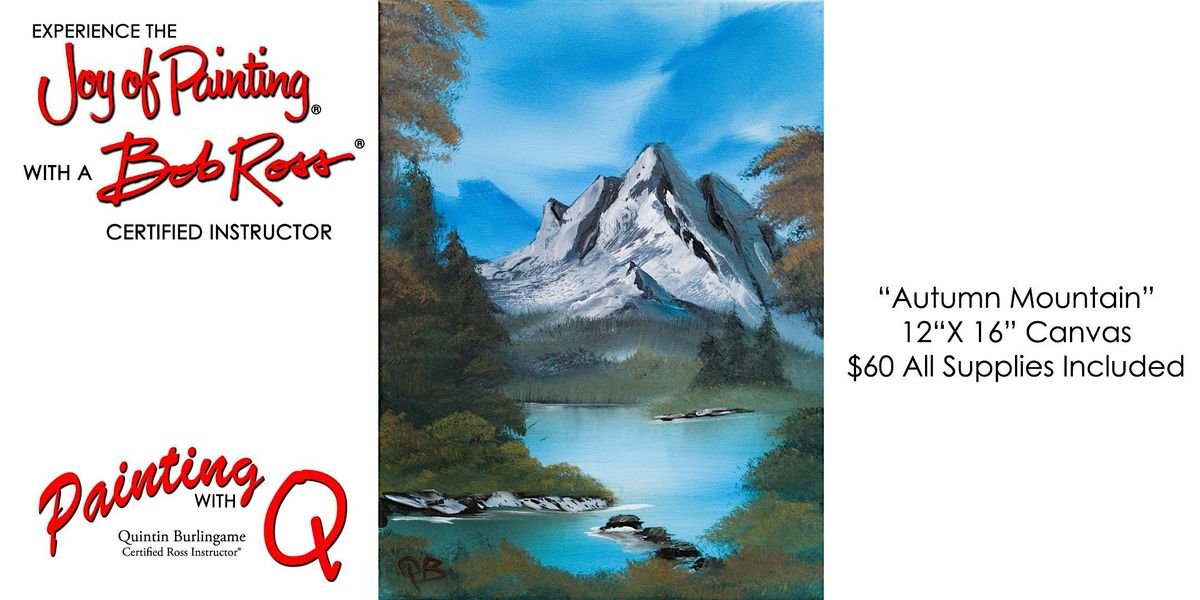 "Early Autumn Mountain" Bob Ross Workshop - White Bluff, 6 September | Event in White Bluff | AllEvents