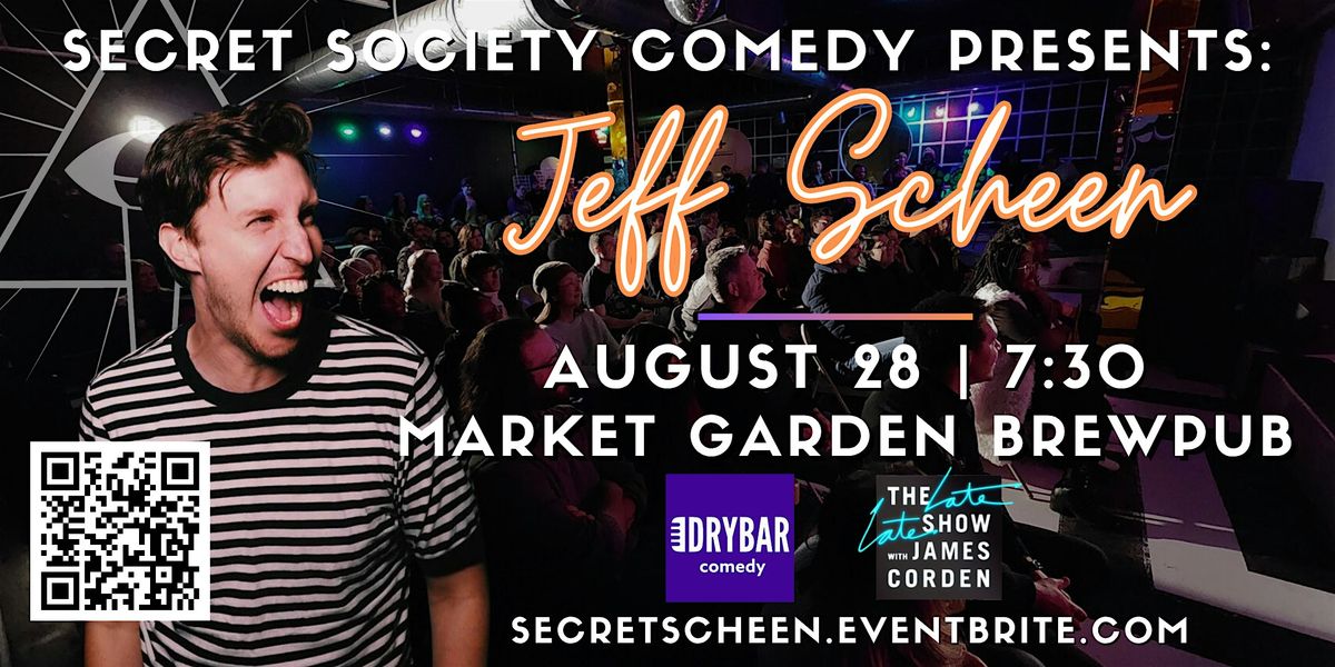 Jeff Scheen | Secret Society Comedy In Ohio City, 28 August | Event in Cleveland | AllEvents