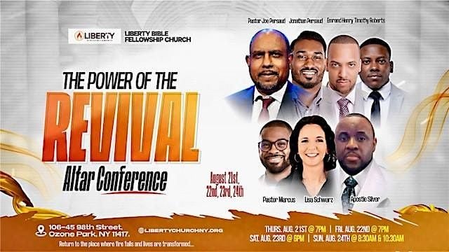 Free Gospel Conference With Lisa Schwarz, 23 August | Event in Queens | AllEvents