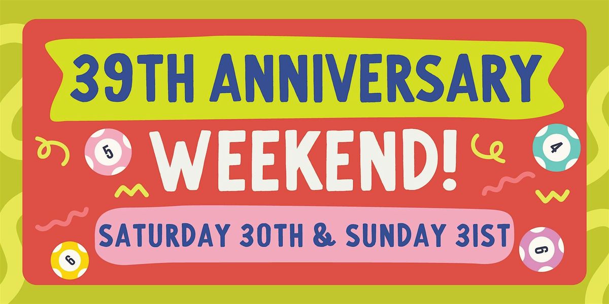 39th Bingo Anniversary Weekend, 30 August | Event in Colusa | AllEvents