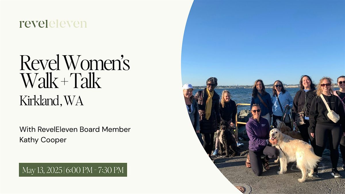 Revel Women's Walk + Talk Kirkland, 13 May | Event in Kirkland | AllEvents