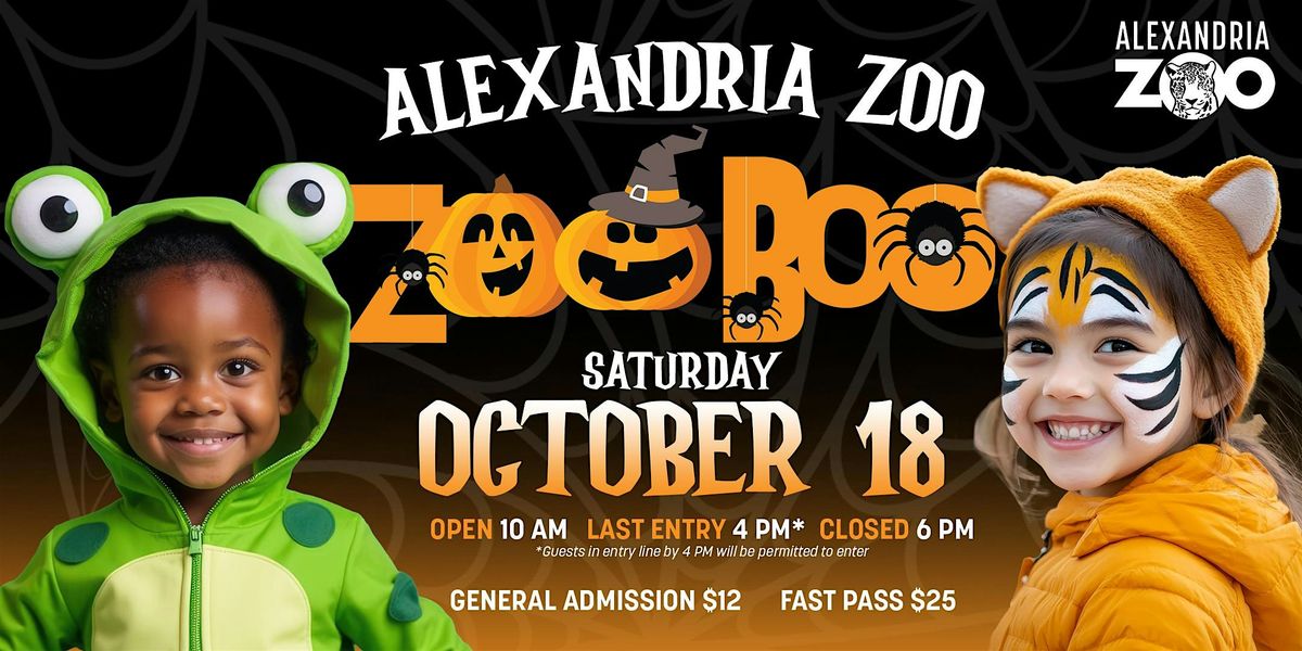 Zoo Boo, 18 October | Event in Alexandria | AllEvents