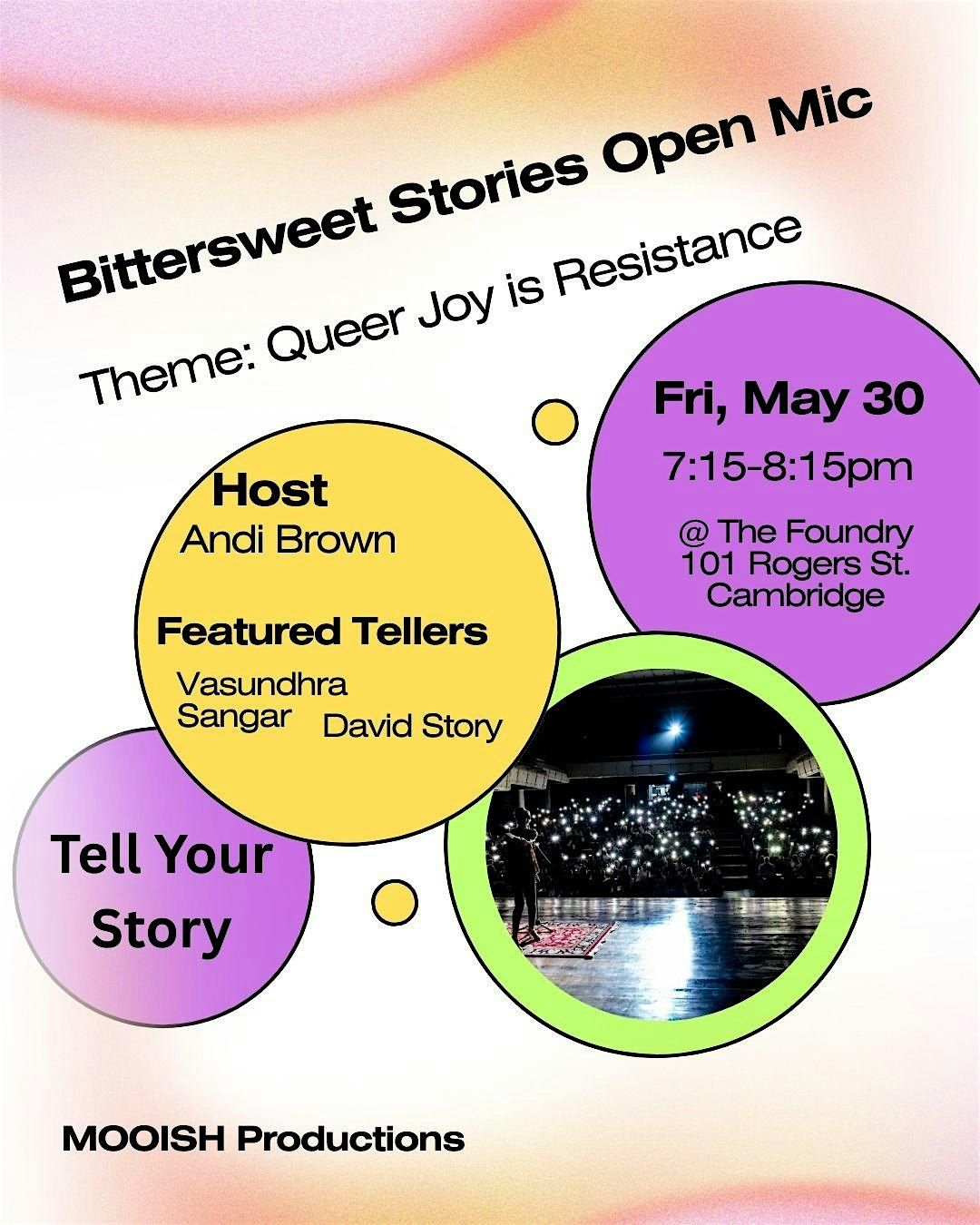Bittersweet Stories Open Mic, 30 May | Event in Cambridge | AllEvents
