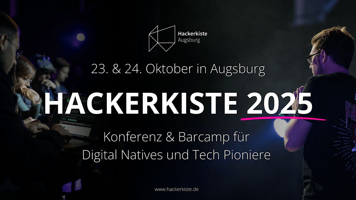Hackerkiste 2025, 23 October | Event in Augsburg | AllEvents