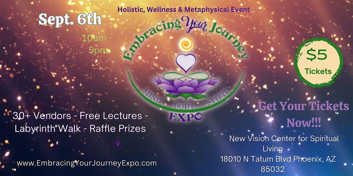 Embracing Your Journey Expo Sept. 6th, 2025, 6 September | Event in Phoenix | AllEvents