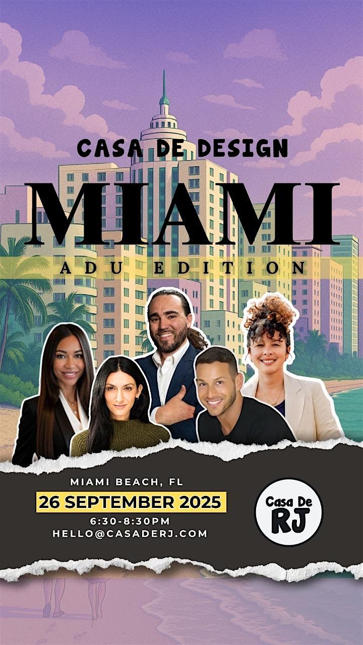 Miami Luxury Casitas, 26 September | Event in Miami Beach | AllEvents