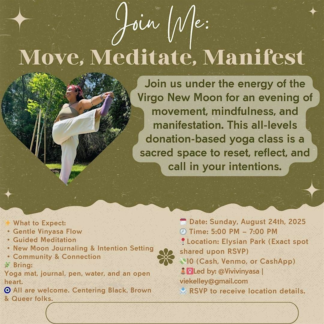 Move, Meditate, Manifest with Vivivinyasa, 24 August | Event in Los Angeles | AllEvents