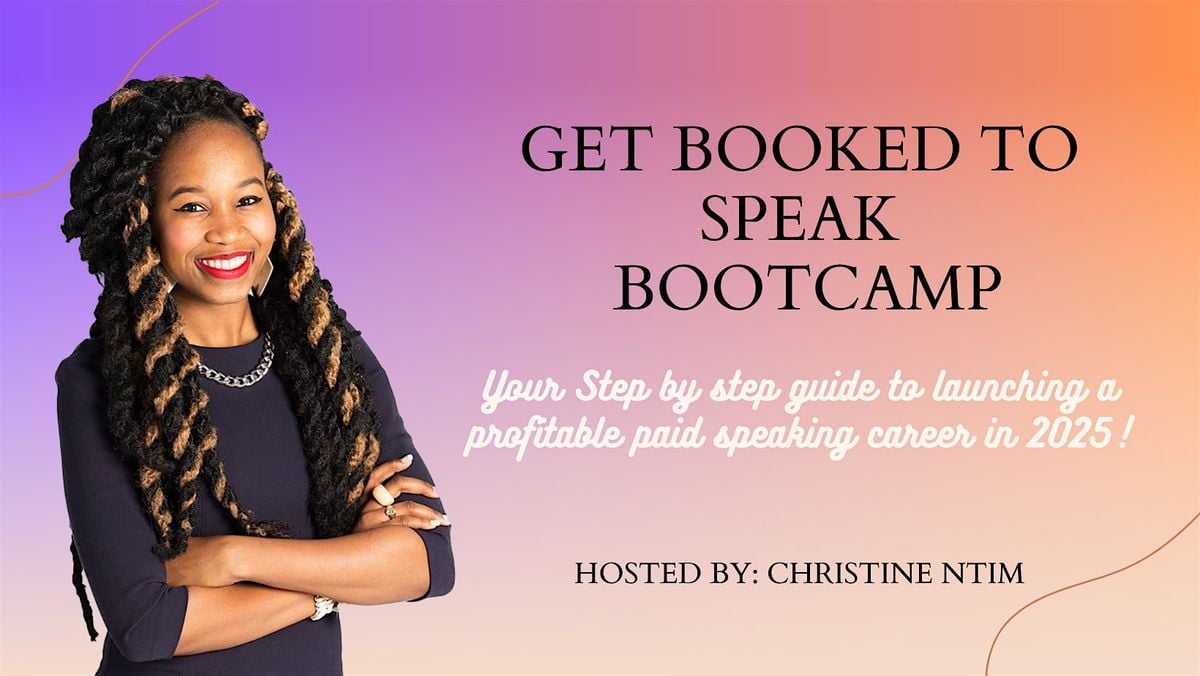 Get Booked To Speak Bootcamp 2025 (ATL), 16 September | Event in Atlanta | AllEvents