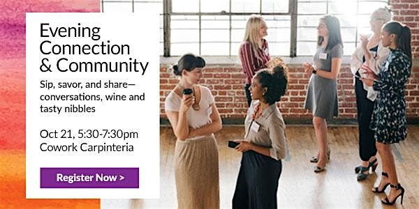 October Event: Connection & Community, 21 October | Event in Carpinteria | AllEvents