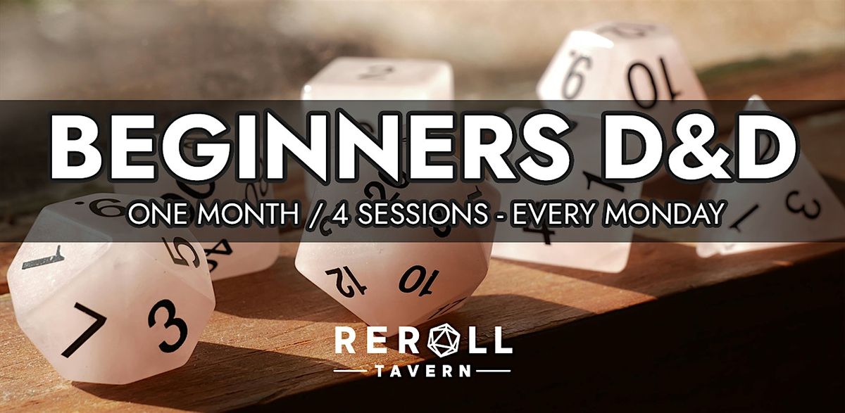 ReRoll Tavern Official Beginner D&D Course  - June | Event in Kansas City | AllEvents