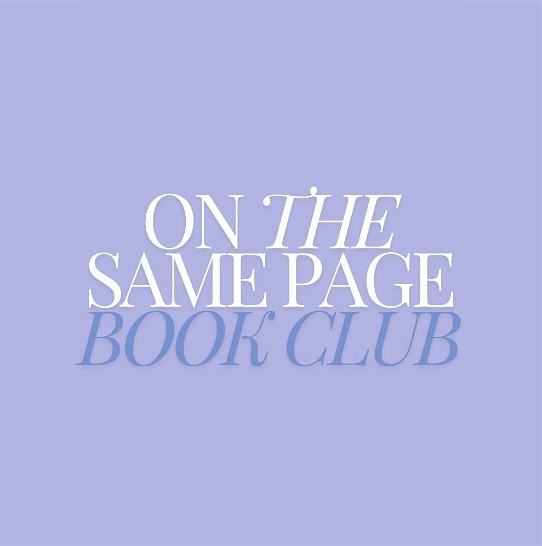 June Book Club - On The Same Page, 6 June | Event in Rugby | AllEvents