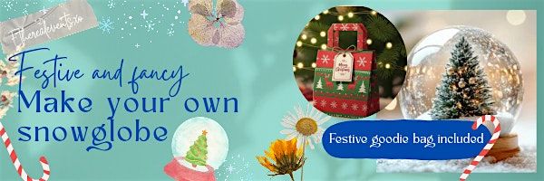 Make your own Snow Globe - Festive workshop (Nuneaton), 7 December | Event in Nuneaton | AllEvents