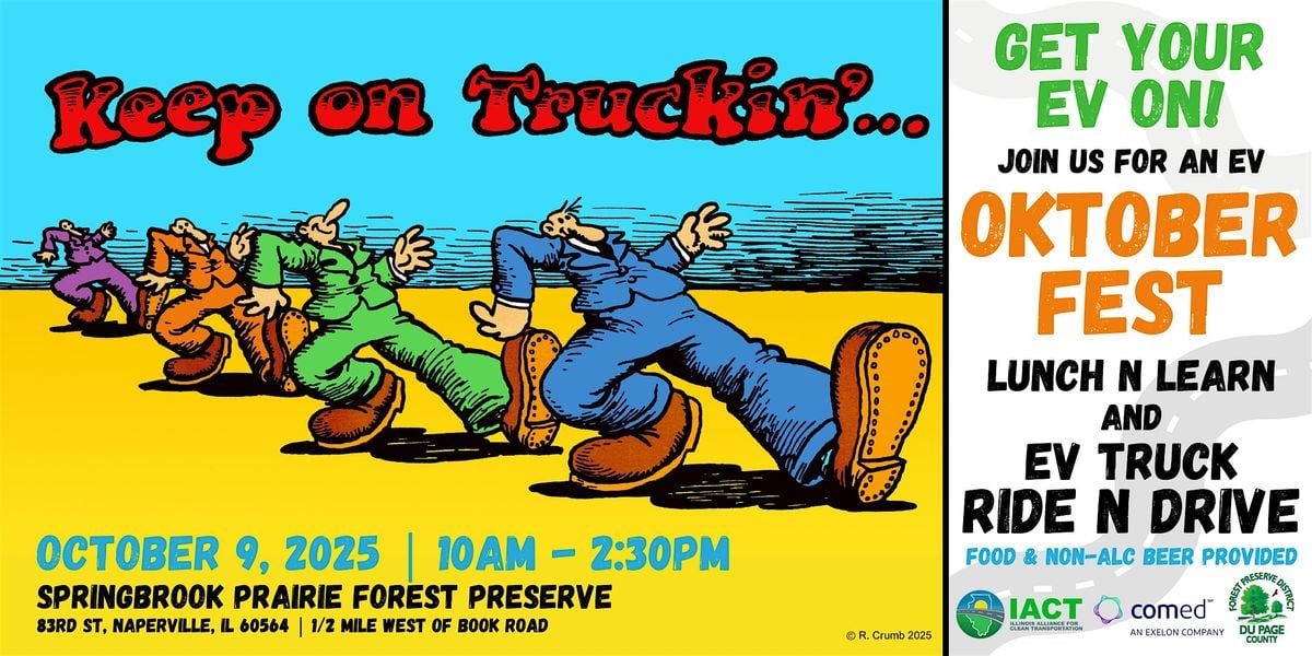 Keep On Truckin' EV Lunch & Learn and Ride & Drive, 9 October | Event in Naperville | AllEvents