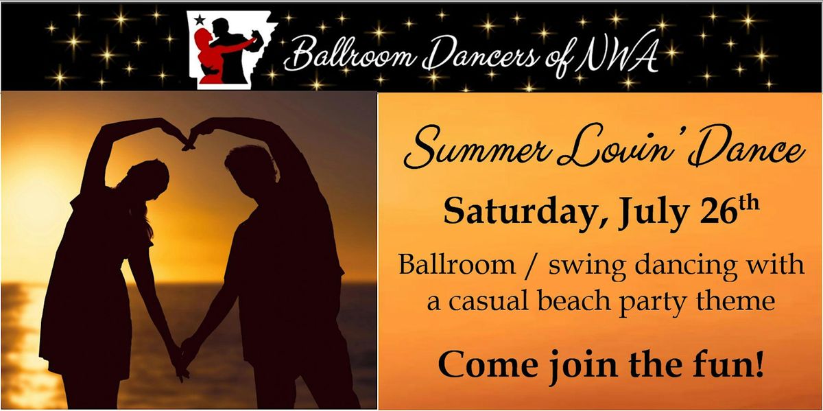 Summer Lovin Dance Beach Party, 26 July | Event in Springdale | AllEvents